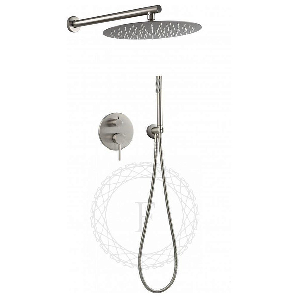 Душевая система встраиваемая FILARETE Roun FL1023NK, никель