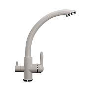 Смеситель для кухни Ulgran U-017-331, белый