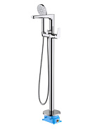 AQ1145CR БЕТТА смеситель для ванны напольный (внешняя и скрытая часть)