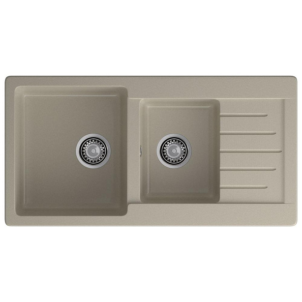 Кухонная мойка GranFest PRACTIK 980KL, топаз