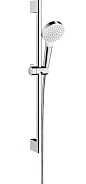 Душевой гарнитур Hansgrohe Crometta 1jet 65 см бел/хром (26533400)