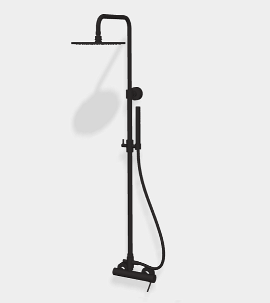 Душевая стойка Fima Carlo Frattini Shower column, черный матовый (F3035/2NS)