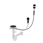 Сифон для кухонной мойки Rivelato 13PB2-P2, черный