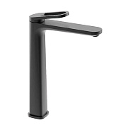 Смеситель для раковины высокий Gappo G1027-26, черный