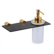 Дозатор для жидкого мыла с настенным держателем Savol S-002131HB