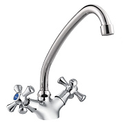 Смеситель для кухни Cron CN4242, хром