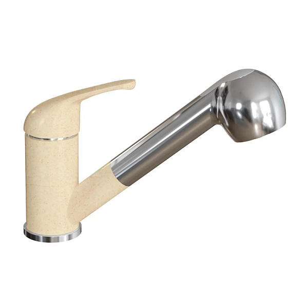 Смеситель для кухни с выдвижным изливом Dr. Gans Соната 319.04L.1223.402, дюна