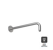 Держатель верхнего душа Almar 316 Stalnless Steel, Absolute Black Brushed PVD (E021093.AB316)