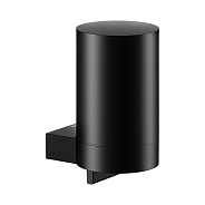 Дозатор для жидкого мыла KEUCO Plan с держателем и насосиком, чёрный матовый (14951 370000)