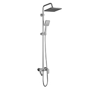 Душевая система FRUD R24001, серебристый