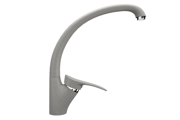 Смеситель для кухни ULGRAN Classic серый (U-001-310)