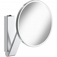 Зеркало косметическое Keuco iLook_move с подсветкой, круглое, хром (17612019004)