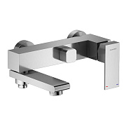 Смеситель Splenka S224.30.05 для ванны и душа поворотный излив 18 см, сатин