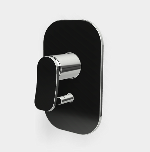 Смеситель для душа Fima Carlo Frattini Flo', с переключателем, хром (F3809X2CR)