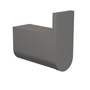 Крючок для ванной комнаты Knotlor RH102GM, оружейная сталь