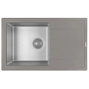Кухонная мойка Florentina КОМБИ 21.395.D0780.307, серый шёлк