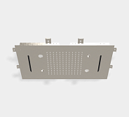 Верхний душ Fima Carlo Frattini Showerhead 700х400, брашированный никель (F2904SN)