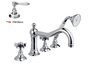Смеситель для ванны и душа Nicolazzi P.Mont Blanc, Chrome (1449 CR 78)
