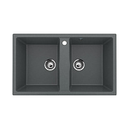 Кухонная мойка Ulgran U-708-343, антрацит