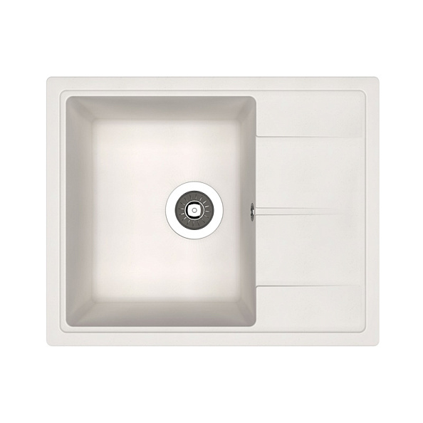Кухонная мойка Dr. Gans НИКА 25.070.B0580.401, белый