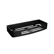 Полка прямоугольная одноэтажная Fixsen Hotel, графит FX-31003N