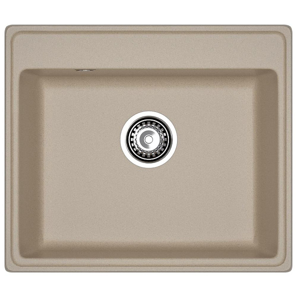 Кухонная мойка GranFest VERTEX 580, песочный