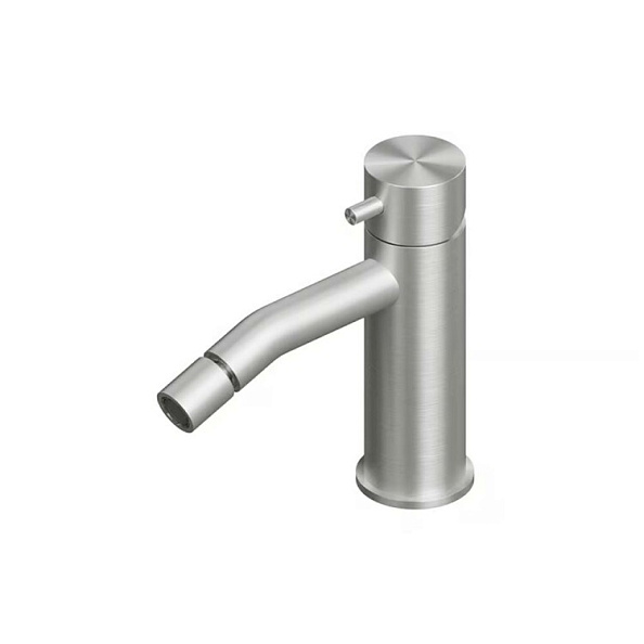 Смеситель для биде Quadro design Source, сталь брашированная (12 35 AS)