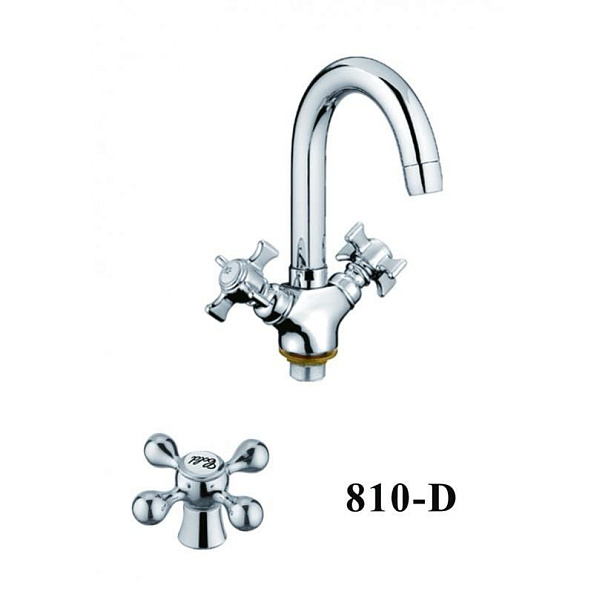 Смеситель для кухни D-Lin D156810-D, хром