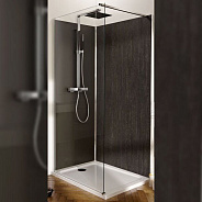 Душевой уголок Jacob Delafon Contra (90х200 см) (прозрачное стекло)