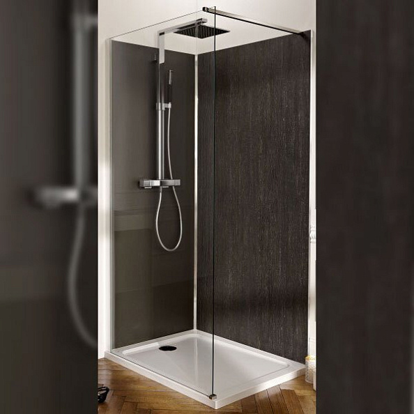 Душевой уголок Jacob Delafon Contra (90х200 см) (прозрачное стекло)