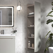 Шкаф Velvex навесной Alba 400 тирамису (287 тирамису)