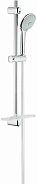27243001 Euphoria 110 Душевой гарнитур III, душевая штанга 600 мм, шланг 1500 мм, 9,5 л/мин, полочка, хром