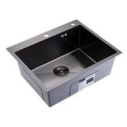 Кухонная мойка Splenka S702.6050.09, графит