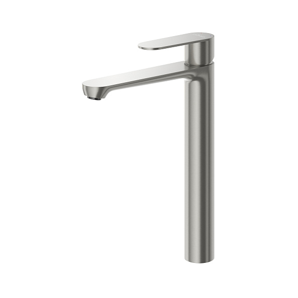 Смеситель для накладной раковины без донного клапана Cezares Stylus, сатин (STYLUS-LC-IN-W0)