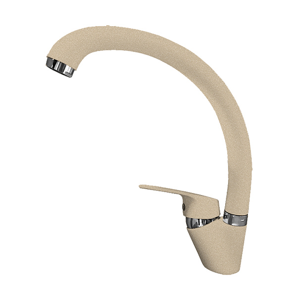 Смеситель для кухни GranFest 3323, кашемир