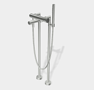 Смеситель для ванны и душа Fima Carlo Frattini Spillo Up, хром (F3034/4CR)