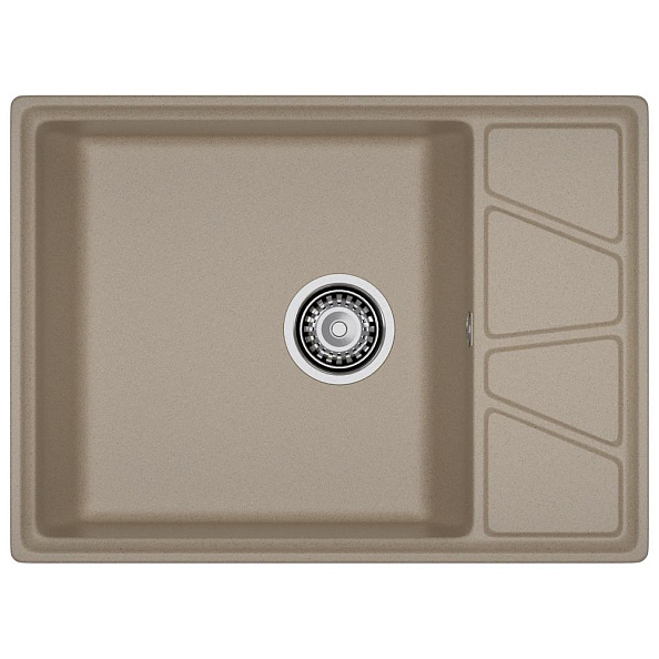 Кухонная мойка GranFest VERTEX 680L, песочный