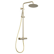 Душевая стойка Splendy Relax P золото матовое брашированное (RP208XTR25C1GM)