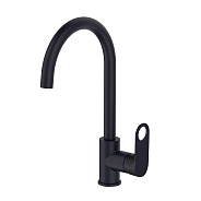 Смеситель для кухни D-Lin D155377-A, черный