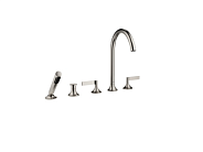 Смеситель для ванны Dornbracht Vaia, платина матовая (27.522.819.06)