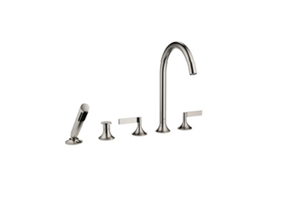 Смеситель для ванны Dornbracht Vaia, платина матовая (27.522.819.06)