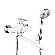 Смеситель для ванны FRUD R22301, белый