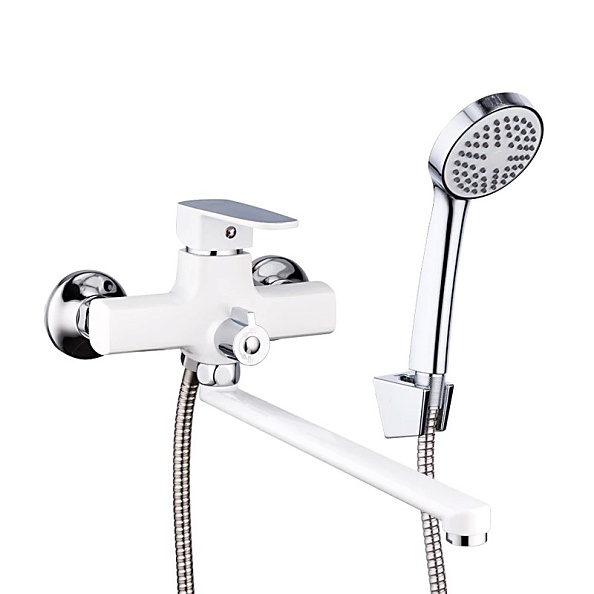 Смеситель для ванны FRUD R22301, белый