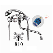 Смеситель для ванны D-Lin D146810, хром
