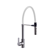 Смеситель FASHUN для кухни с гибким силиконовым изливом  и магнитным фиксатором (A54511-8)