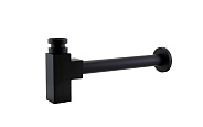 Сифон для раковины BelBagno, черный (BB-SMQ2-NERO)