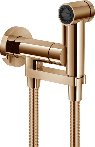 Гигиенический душ Nobili AV00600RCP со смесителем и внутренней частью, красное золото