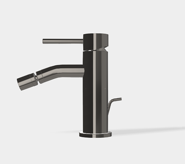 Смеситель для биде Fima Carlo Frattini Spillo Up, черный хром (F3032XSCN)