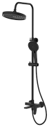Душевая система BELZ черная (B24786-7)