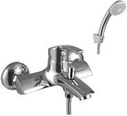 LM1102C "plus STRIKE" Смеситель для ванны с коротким изливом, с аксессуарами, хром